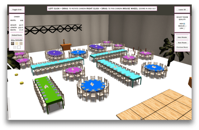 Social Tables Example 1