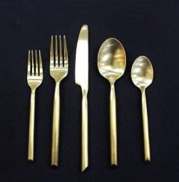 Capri-Brushed-Gold-Flatware